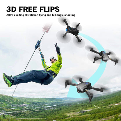Drone X Pro HD Selfie Camera WIFI FPV  3 Batteries Foldable RC Quadcopter