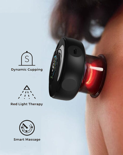 Red Light Physiotherapy Electric Cupping Massager