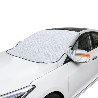 Sunshade Cover Car Windshield Snow Sun Shade Waterproof Protector Automobile Magnetic Cover Car Front Windscreen Cover