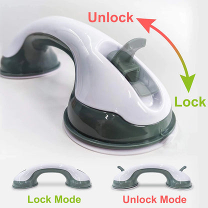 With Shower Handle Non-Slip Support Toilet Bathroom Safety Grab Rod Handle Vacuum Suction Cup Suction Cup Handrail