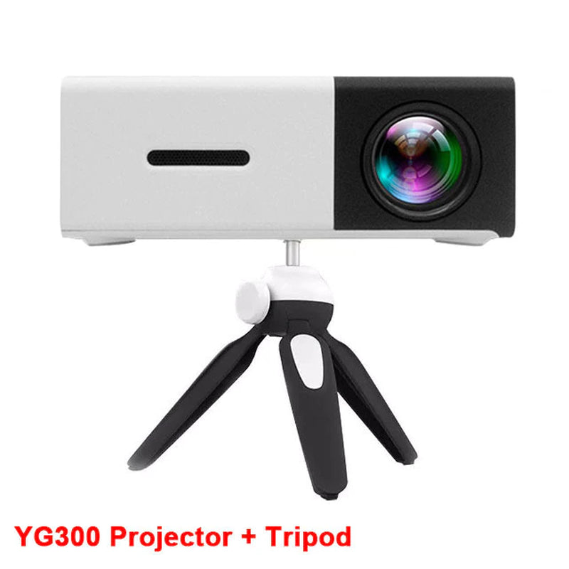 Mini Projector YG300 Pro LED Supported 1080P Full HD Portable Beamer Audio HDMI USB Video Projetor