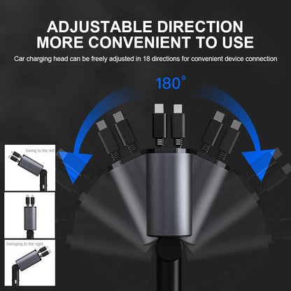 Car Charger Retractable