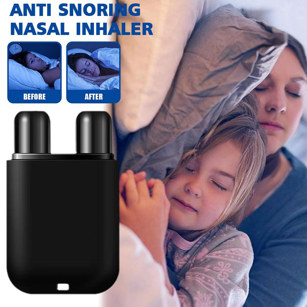 Anti-Snoring Auxiliary Nasal Suction Nasal Inhaler Empty Aromatherapy Oil Nasal Inhaler Tubes Black