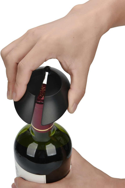 Electric Wine Opener Set Electric Corkscrew Bottle Opener with Foil Cutter, Wine Pourer and Stopper